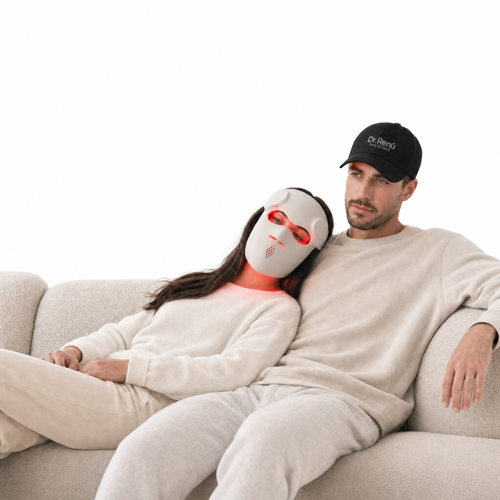 LED Hat + LED Face Mask